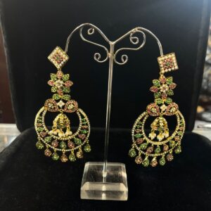 Women Long Earrings (Jadau)