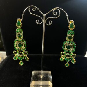 Women Long Earrings (Jadau)