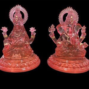 Pink Laxmi & Ganesh Ji (Big)